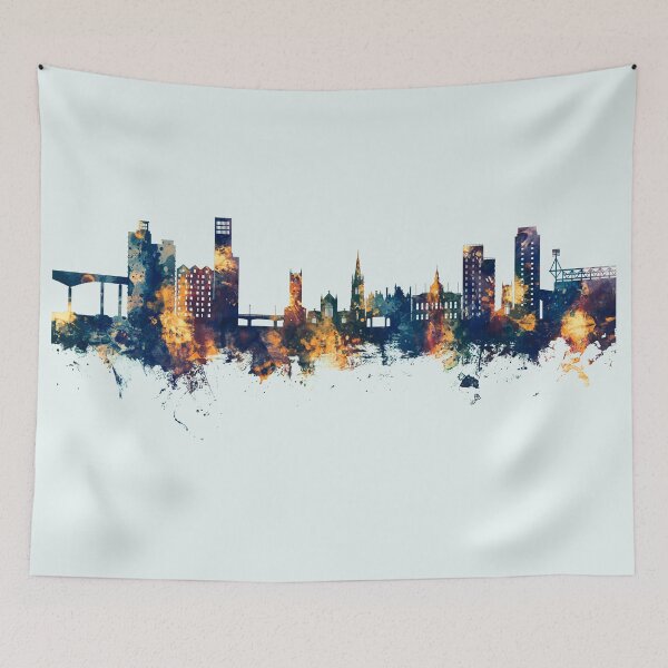 Item preview, Ipswich England Skyline designed and sold by ArtPrints.