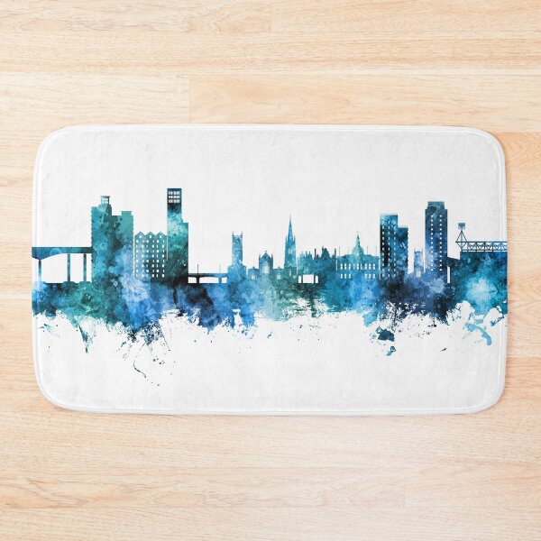 Item preview, Ipswich England Skyline designed and sold by ArtPrints.