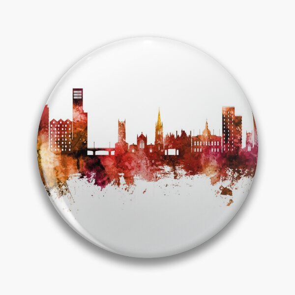 Item preview, Ipswich England Skyline designed and sold by ArtPrints.