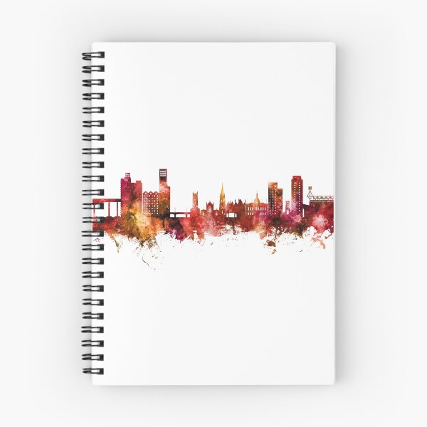Item preview, Ipswich England Skyline designed and sold by ArtPrints.