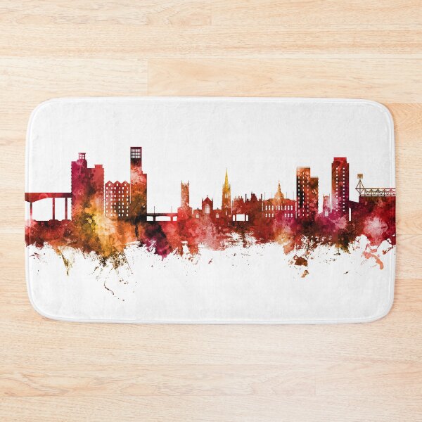 Item preview, Ipswich England Skyline designed and sold by ArtPrints.