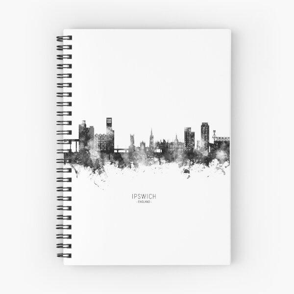 Item preview, Ipswich England Skyline designed and sold by ArtPrints.