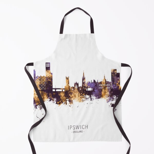 Item preview, Ipswich England Skyline designed and sold by ArtPrints.