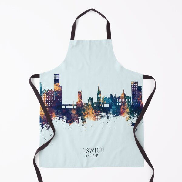 Item preview, Ipswich England Skyline designed and sold by ArtPrints.