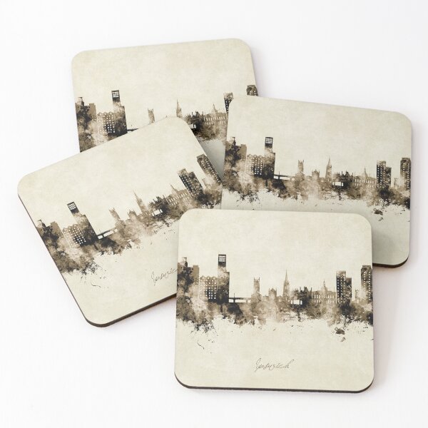 Item preview, Ipswich England Skyline designed and sold by ArtPrints.