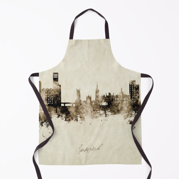 Item preview, Ipswich England Skyline designed and sold by ArtPrints.