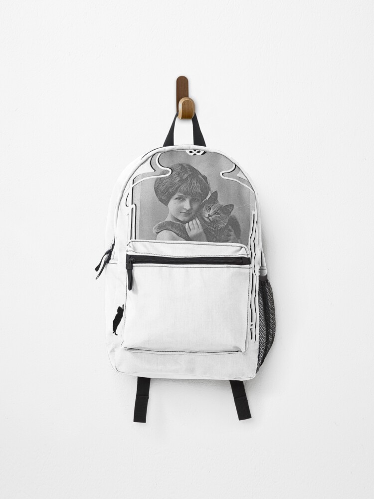 Thumbnail 1 of 3, Backpack, Vintage ~Kiddy with Kitty~ designed and sold by scatharis.