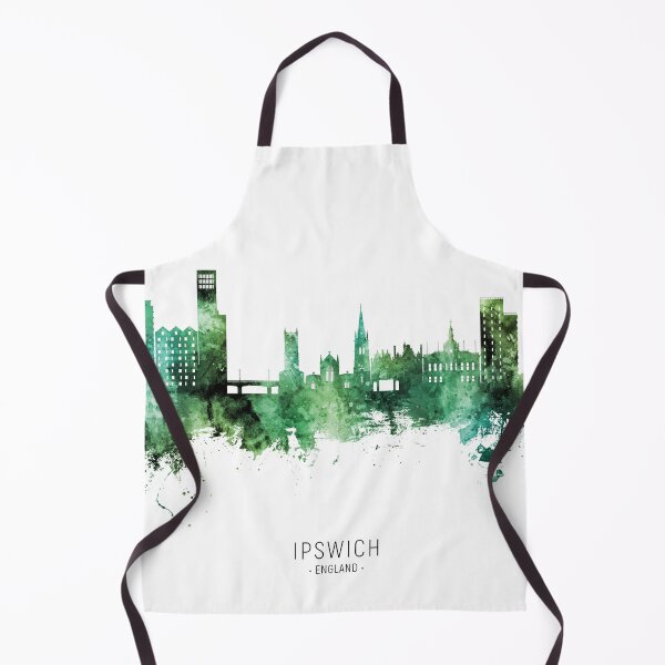 Item preview, Ipswich England Skyline designed and sold by ArtPrints.
