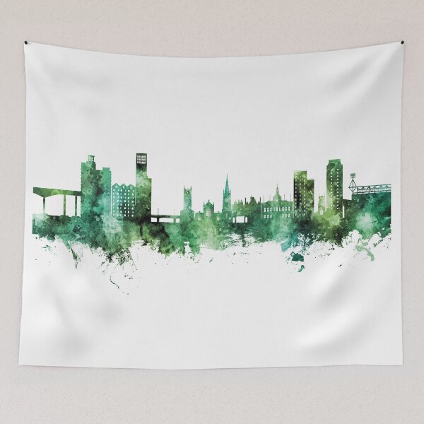 Item preview, Ipswich England Skyline designed and sold by ArtPrints.