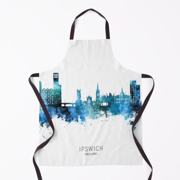Item preview, Ipswich England Skyline designed and sold by ArtPrints.