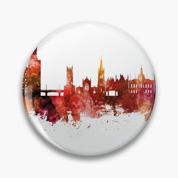 Item preview, Ipswich England Skyline designed and sold by ArtPrints.