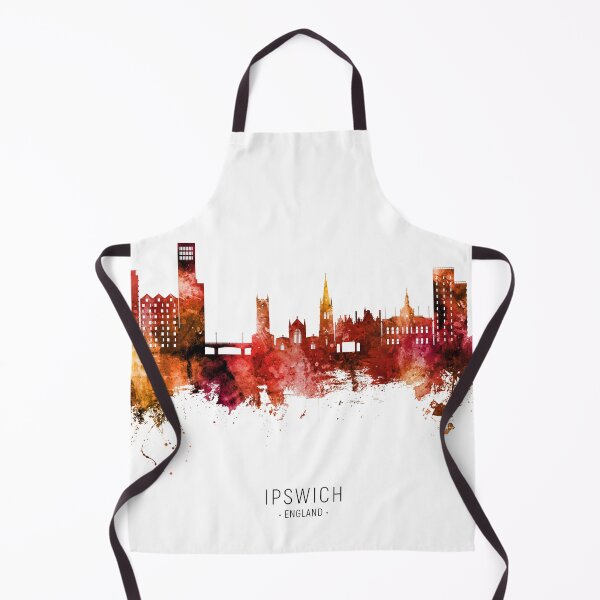 Item preview, Ipswich England Skyline designed and sold by ArtPrints.