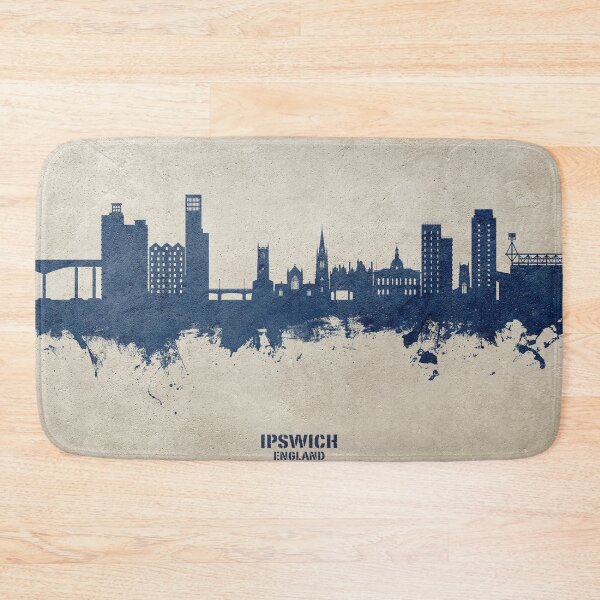 Item preview, Ipswich England Skyline designed and sold by ArtPrints.