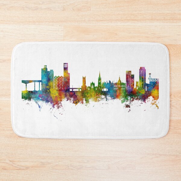 Item preview, Ipswich England Skyline designed and sold by ArtPrints.