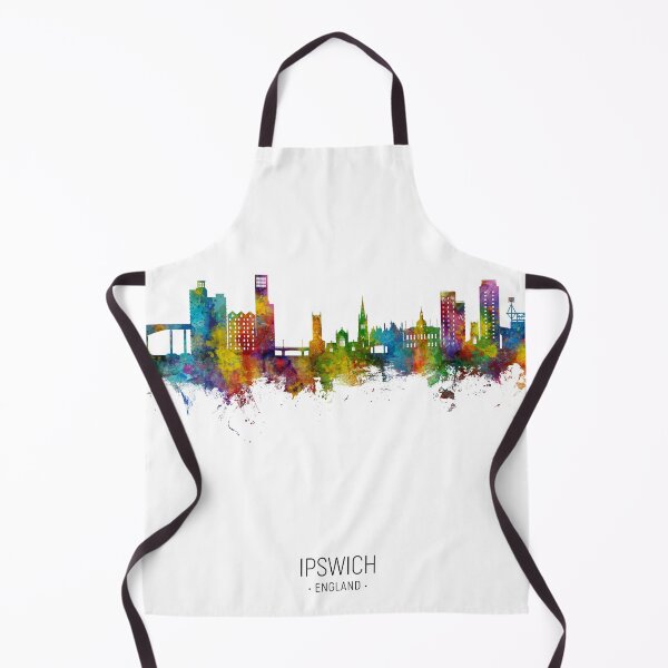 Item preview, Ipswich England Skyline designed and sold by ArtPrints.