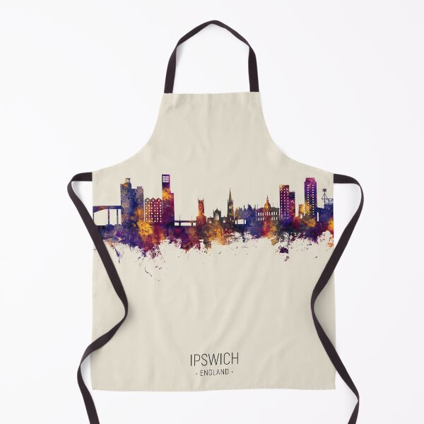 Item preview, Ipswich England Skyline designed and sold by ArtPrints.