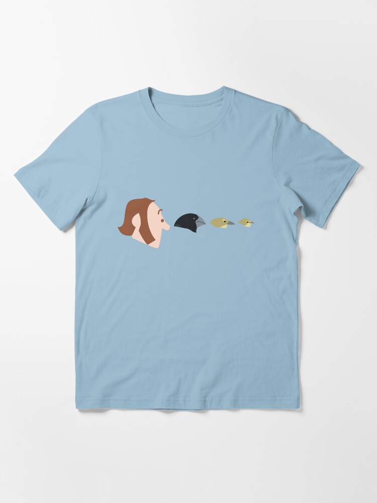 Alternate view of Darwin and Finches Essential T-Shirt