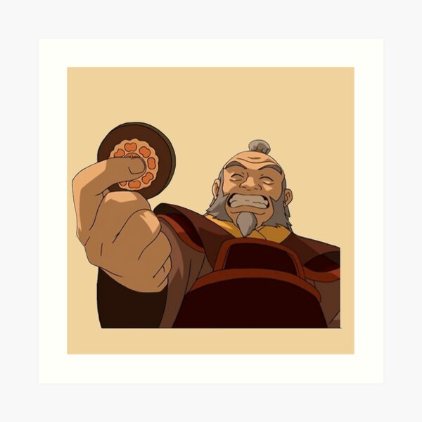 Uncle Iroh Smiling Art Prints | Redbubble