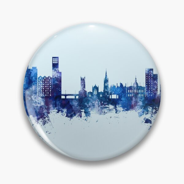 Item preview, Ipswich England Skyline designed and sold by ArtPrints.
