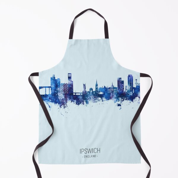 Item preview, Ipswich England Skyline designed and sold by ArtPrints.