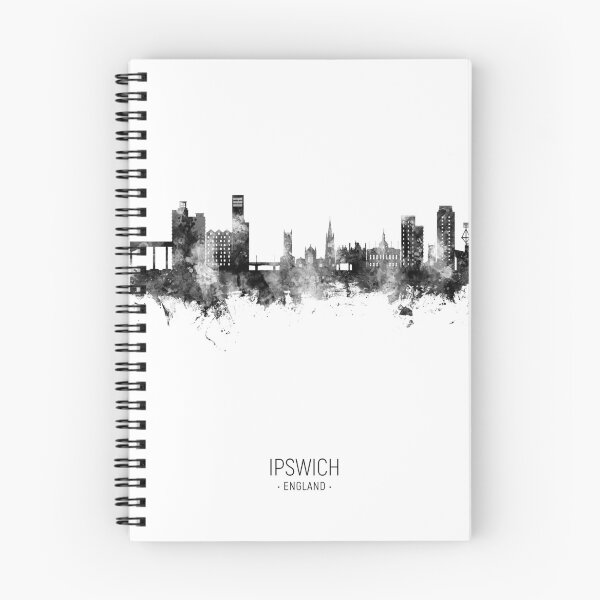 Item preview, Ipswich England Skyline designed and sold by ArtPrints.