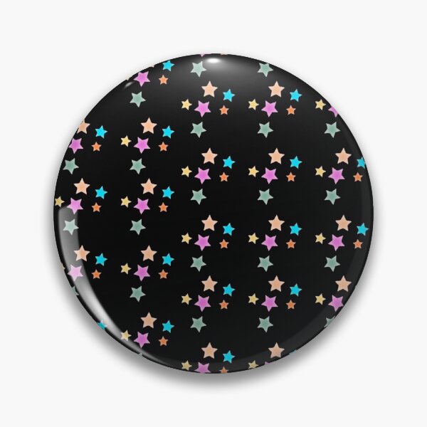 Item preview, Pretty pattern of different colored stars designed and sold by With My Hands By K.