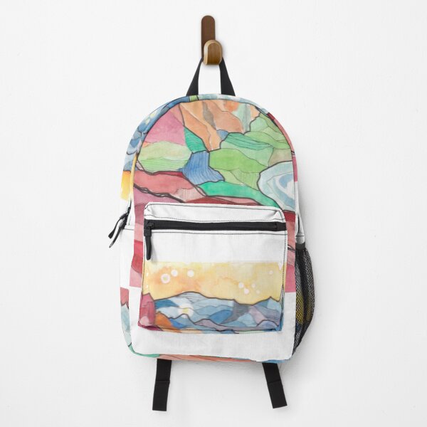 Item preview, Colorful Canyon Watercolor designed and sold by ManoonFrance.