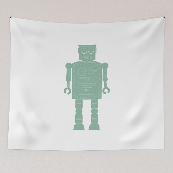 Item preview, Retro vintage toy robot  designed and sold by UDDesign.