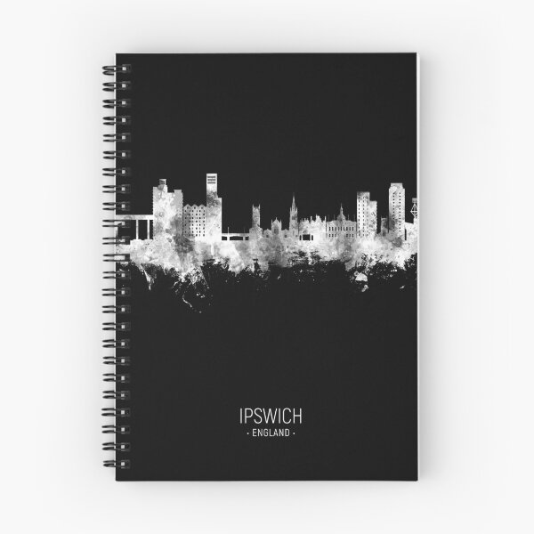 Item preview, Ipswich England Skyline designed and sold by ArtPrints.
