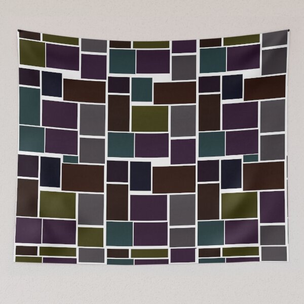 Item preview, black tiles minimalistic designed and sold by BeccsByrd.