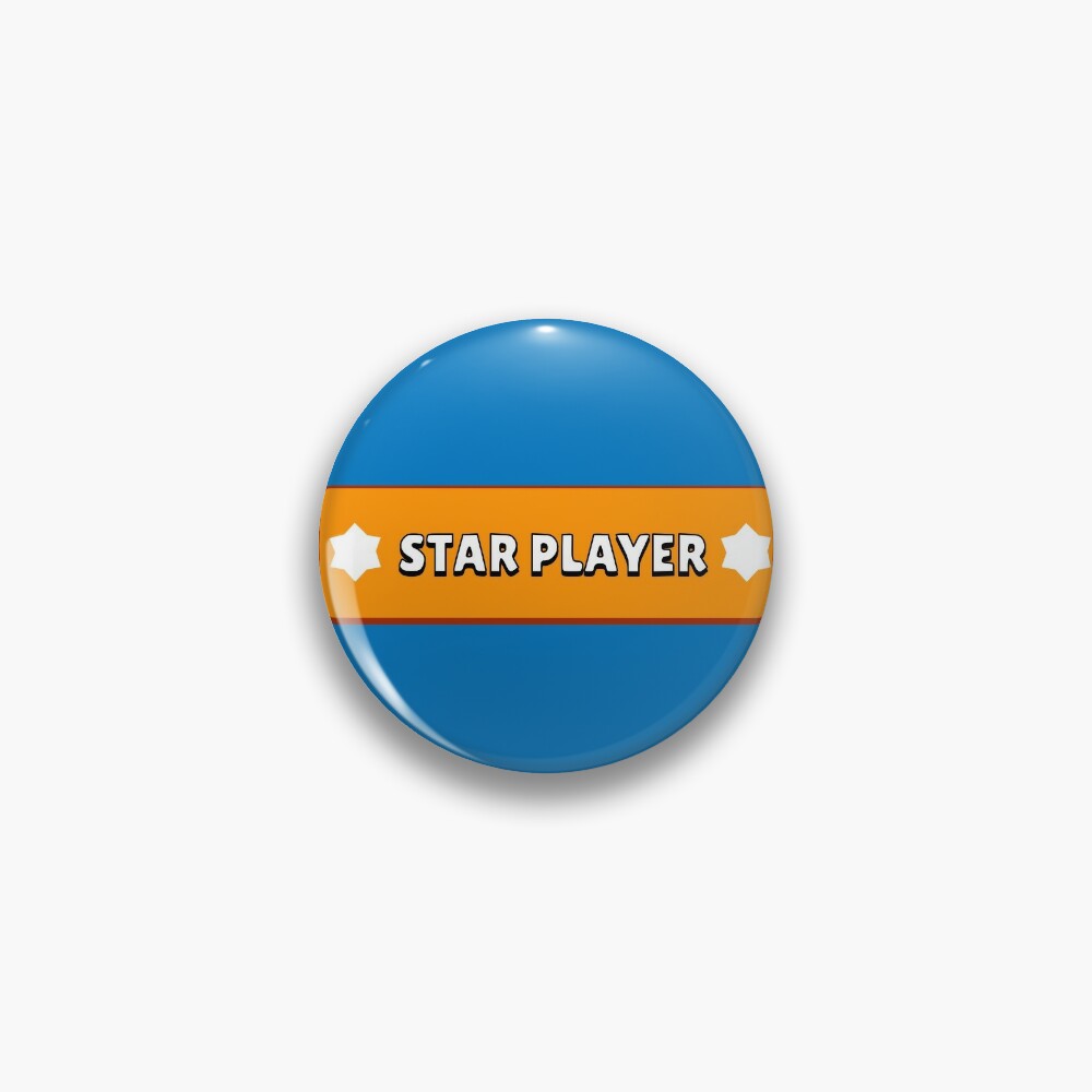 Star Player From Brawl Star Pin By Themundaneguy Redbubble - lemon demon brawl stars