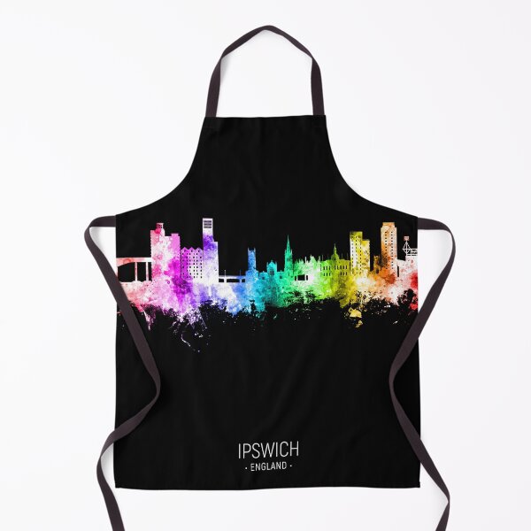 Item preview, Ipswich England Skyline designed and sold by ArtPrints.