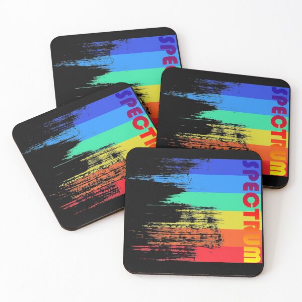 Item preview, Faded retro pop spectrum colors designed and sold by UDDesign.