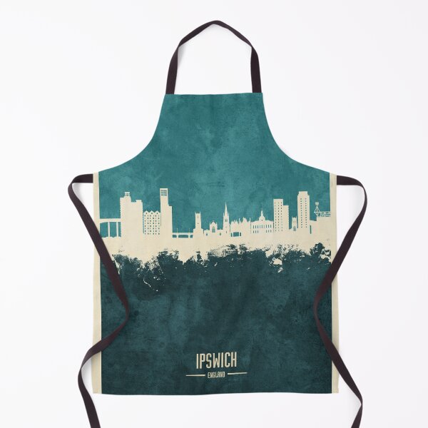 Item preview, Ipswich England Skyline designed and sold by ArtPrints.