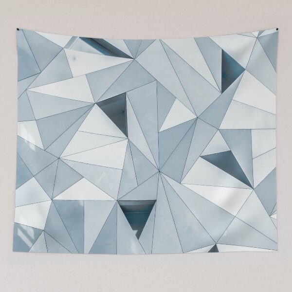 Item preview, Modern Grey Angles and Triangles designed and sold by misdememeor.