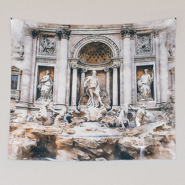 Item preview, Trevi Fountain designed and sold by AM FineArtPrints.