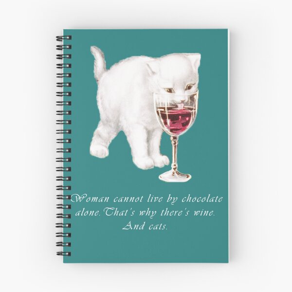 Item preview, Chocolate Wine and Cats Facts of Life designed and sold by simpsonvisuals.