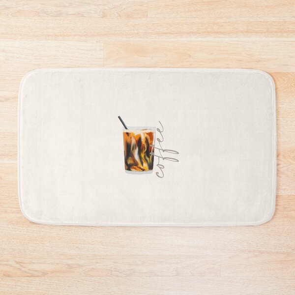 Item preview, Iced Coffee With Milk In Cup With Straw Aesthetic  designed and sold by kqwdesigns.