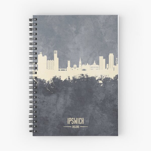 Item preview, Ipswich England Skyline designed and sold by ArtPrints.
