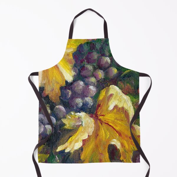 Item preview, Last Days of Summer in the Vineyard Oil Painting designed and sold by Heatherian.