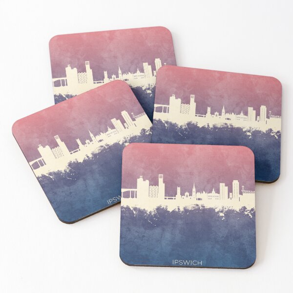 Item preview, Ipswich England Skyline designed and sold by ArtPrints.