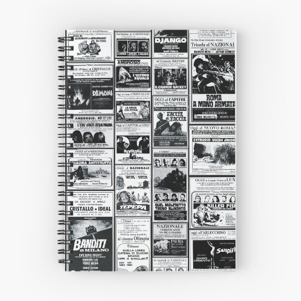 Item preview, Italian Newspaper Cult Movies ads designed and sold by federicomancosu.