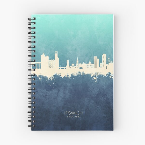 Item preview, Ipswich England Skyline designed and sold by ArtPrints.