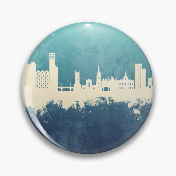 Item preview, Ipswich England Skyline designed and sold by ArtPrints.
