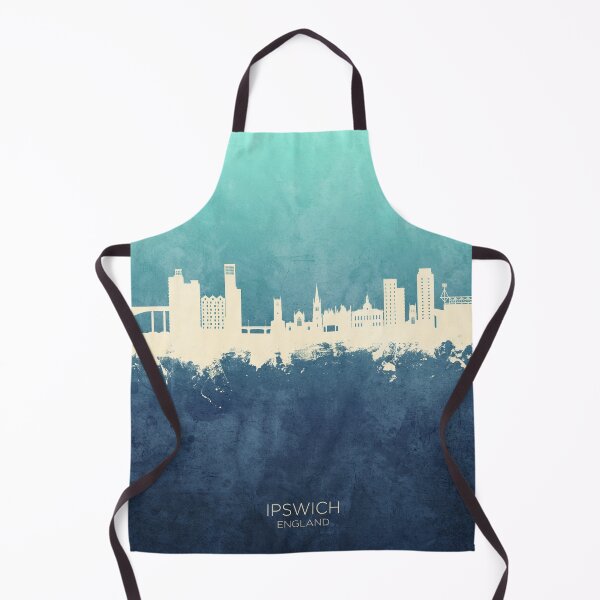 Item preview, Ipswich England Skyline designed and sold by ArtPrints.