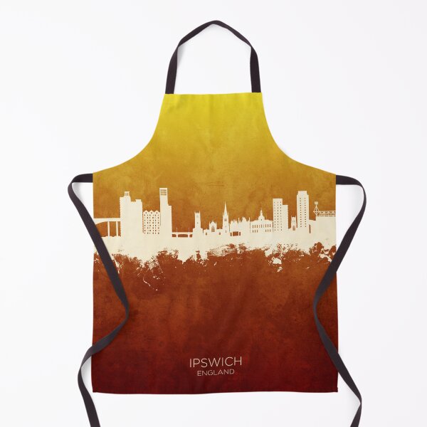 Item preview, Ipswich England Skyline designed and sold by ArtPrints.