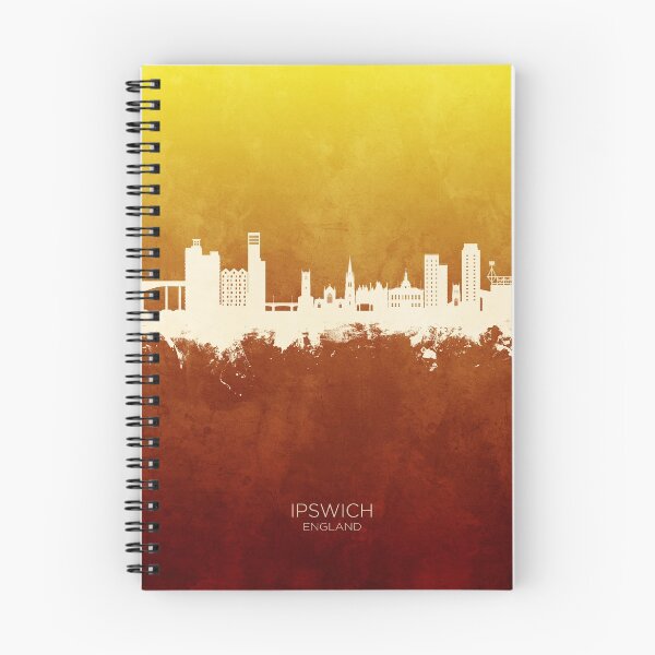 Item preview, Ipswich England Skyline designed and sold by ArtPrints.
