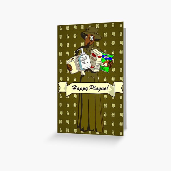 Happy Plague! Greeting Card