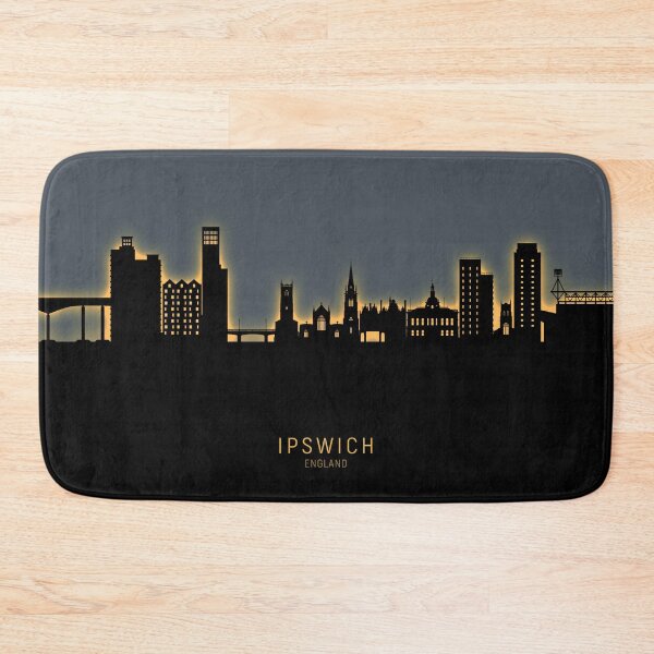 Item preview, Ipswich England Skyline designed and sold by ArtPrints.