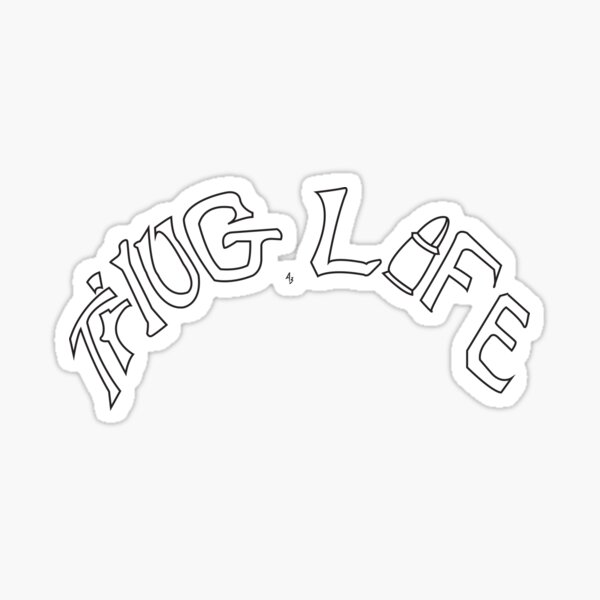 Thug Life 2pac Tupac Shakur Tattoo Thug Life 2pac Tupac Shakur Tattoo